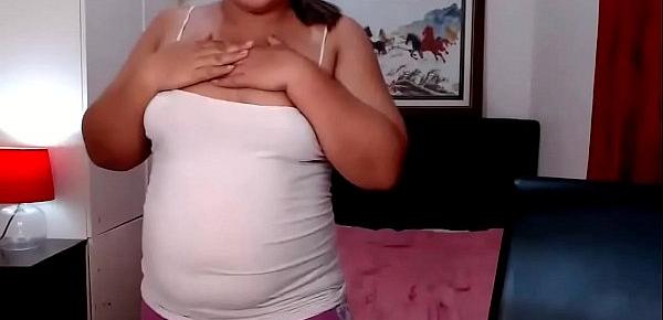  Pregnant Asian private webcam show